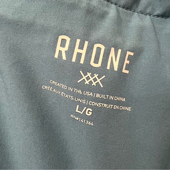 Rhone 141364 Unlined Shorts Men’s L Blue Performance Stretch Drawstring Athletic - Picture 5 of 14